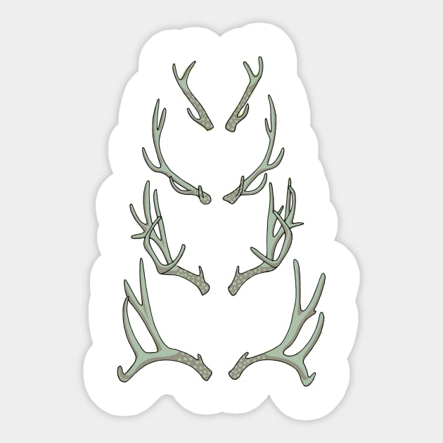 Antlers Sticker by StephReyns